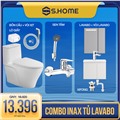 COMBO INAX CÓ TỦ LAVABO MORRIS
